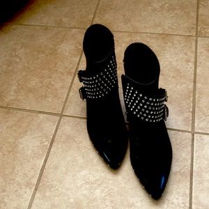 Black Fashion Women High Heel Boots